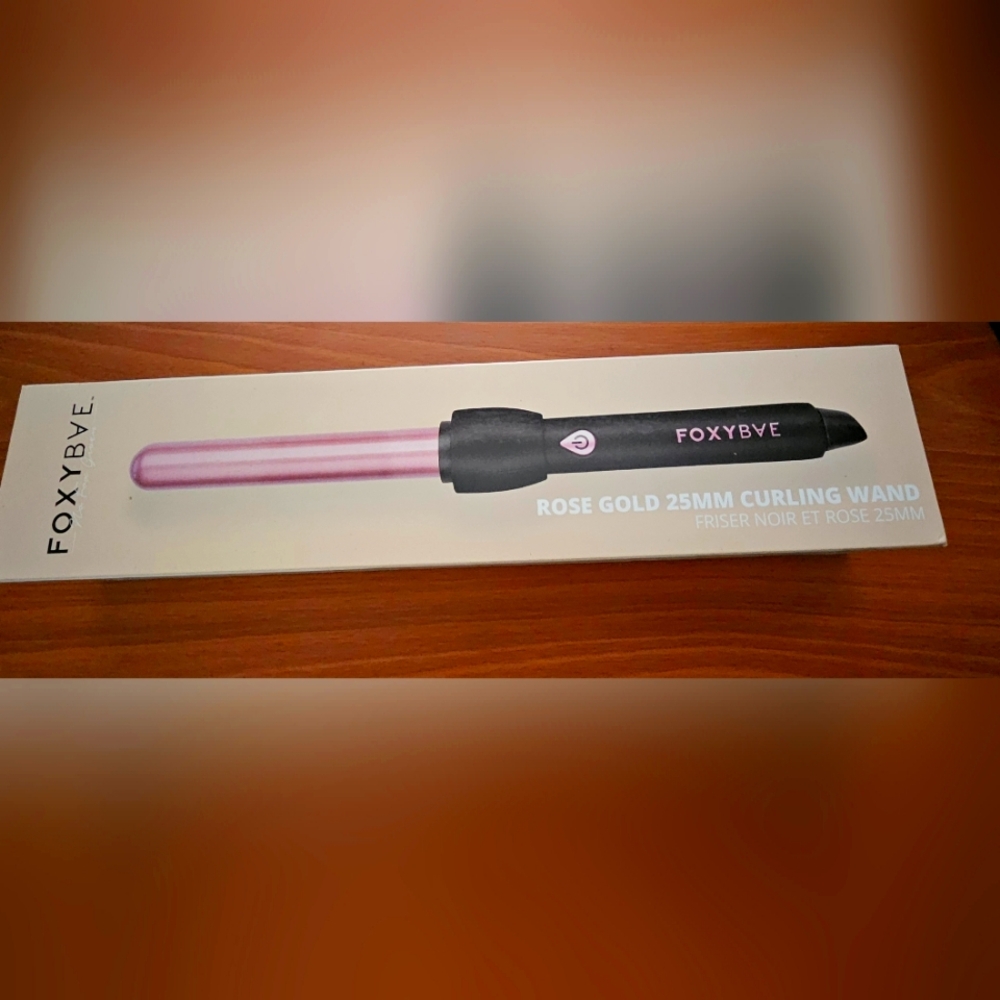 FoxyBae Rose Gold Curling Iron